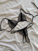 Transparent Crotchless Bikini Set - Image 4