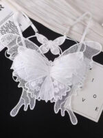 Embroidered Butterfly Lace Bra - Image 6