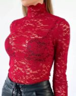 Full Sleeve Floral Tops - Image 3