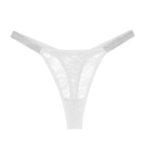 Midnight Glamour Shine Strap Lace Thong - Image 4